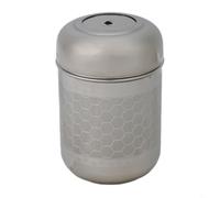 Colador de acero inoxidable con diseño de doble malla para un mejor sabor y mínima fuga de sedimentos (M)