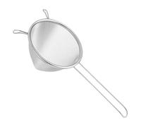 Colador de acero inoxidable - Herramienta de tamiz de cocina, juego de colador de metal | Tamiz de harina de diseño profundo Filtro Matchaa para cocinar alimentos, hornear, café, arroz, fideos, frutas