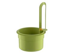 Colador de alimentos para fregadero - Cesta de basura extraíble de filtrado Easy-Press Clean | Colador de drenaje de cocina duradero para la preparación de apartamentos, fregaderos de