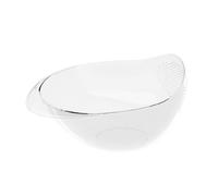 Colador de arroz 2 en 1, plástico transparente, colador para lavadora de arroz, cuenco, coladores y coladores, cesta de filtro, cuenco para lavar arroz, cesta de drenaje (L)