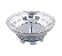 Colador de cesta de acero inoxidable para McAlpine BSKTOP con sello de goma para dedos, drenaje de fregadero para cocina y baño, accesorio de fontanería fiable del Reino Unido