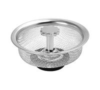 Colador de cesta de fregadero, colador de cesta de drenaje de fregadero,Tapón de fregadero de acero inoxidable, colector de pelo, colador de cocina - Tapa de drenaje de cocina versátil, cesta colador