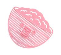 Colador de clip, malla pequeña sonrisa, accesorio de colador portátil multifuncional para olla, ideal para arroz, fideos, carne, carne molida, verduras, pasta, espaguetis, lavado y drenaje en casa