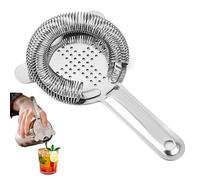 Colador de Cóctel,Cocktail Strainer Colador de Acero Inoxidable Filtros de Hielo para Bebidas para Coctelería para Camareros y Mixólogos