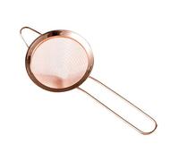 Colador de Cóctel de Malla Fina de Ajusable para Alimentos y Vegetale, Revestimiento de cobre