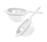 Colador de de malla ultra fina, colador de | Tamiz de malla 120/200 con asa | Colador de malla ultra fino de cocina, 2 piezas, para leche de soja, café, yogur, , té, miel, vino