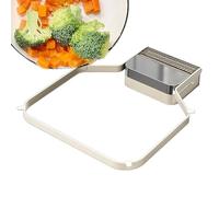 Colador de desagüe - Colador con de 6,54 pulgadas | Accesorios de cocina | Eliminación de residuos con 100 bolsas de malla de filtro | Recogedor de chatarra de esquina para lavabos, basura