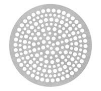 Colador de Desagüe de Acero Inoxidable, Filtro de Fregadero para Ducha, Cubierta Redonda de Drenaje de Suelo Drenaje del Piso Balcón Drenaje del Piso Canaleta para Cuarto de baño jardín (82mm)