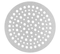 Colador de Desagüe de Acero Inoxidable, Filtro de Fregadero para Ducha, Cubierta Redonda de Drenaje de Suelo Drenaje del Piso Balcón Drenaje del Piso Canaleta para Cuarto de baño jardín (68mm)