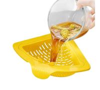 Colador de desagüe para el fregadero de la cocina, sin obstrucciones, cesta de desagüe para el fregadero de la cocina, para eliminación de residuos, pasta, pasta, lavado, hogar, dormitorio