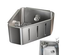 Colador de desagüe para Fregadero - Soporte de Esquina con | Escurridor Triangular como colador de Fregadero de Cocina | para secar, Cepillo, paño de Limpieza y jabón en el hogar y el hogar