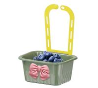 Colador de desagüe - Protección montada en grifo para fregadero de cocina - Contenedor multifuncional para arroz, frutas, carne, jabón en el hogar y el baño