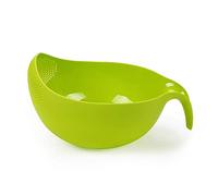 Colador de diseño, cuenco de lavado de arroz, escurridor de arroz para verduras, frutas, pasta, escurridor creativo y exquisito y atractivo