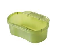 Colador de drenaje para fregadero, 20 x 7 cm, grifo colgante para cocina, sin perforar, atrapador de residuos de alimentos con diseño de malla, filtro reutilizable para restaurante, hotel, alquiler