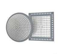 Colador de drenaje recogedor de pelo, 2 piezas para múltiples tipos de drenaje, diseñado para capturar el cabello y mantener el agua fluyendo libremente en la ducha y el fregadero