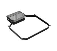 Colador de esquina para fregadero, colador plegable con, recogedor de alimentos para fregadero con 100 bolsas de malla de filtro | para eliminación de alimentos, recolección de chatarra