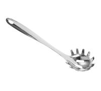 Colador de fideos acero inoxidable, utensilio cocina ligero, resistente a la oxidación, plateado, for uso doméstico, cuchara for pasta, colador para Espaguetis