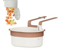 Colador De Fregadero - Cesta Plegable De Silicona Para Residuos De Comida - Herramienta De Drenaje Ajustable Para Hogar Apartamento Residencia Restaurante Hotel