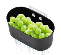 Colador de fregadero, colador de fregadero de cocina - Filtro de fregadero de esquina de acero inoxidable - Filtro de residuos de alimentos suspendido multifunción sin taladrar, accesorios para