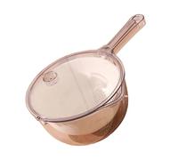 Colador de fregadero de doble compartimento que ahorra espacio, capacidad adicional, apto para alimentos, lavadora para cocinas modernas, contenedor de enjuague de arroz de alta capacidad