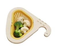 Colador de Fregadero de Esquina | Capturador de Comida para Esquinas | Cesto Colador para Grifo de Cocina | Para Lavar Verduras Esponjas Y Preparar Comidas En Casa Bar Picnic O Hotel