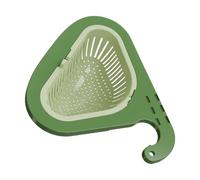 Colador de Fregadero de Esquina,Organizador De Esquina Para Desague Y Almacenamiento | Cesto Colador para Grifo de Cocina - Para Frutas Verduras Esponja Preparación de Alimentos Lavado de Platos Cocin