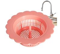 Colador de fregadero, filtro de pelo, bloqueador de drenaje, cubierta de goma suave, atrapador de pelo para fregadero de cocina, desagüe de ducha, tapón de tina, protector de alcantarillado, tapón de