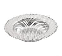 Colador de fregadero, tina y ducha, filtro de drenaje para recogedor de pelo, de acero inoxidable, malla gruesa completa, colador de lavabo de cocina, cubierta de drenaje de baño (11,3 cm)