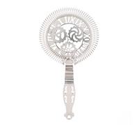 Colador de hielo para bar, marca Barcraft, acero inoxidable, grado alimenticio pulido y duradero, para camareros que mezclan cócteles (Estilo 3)