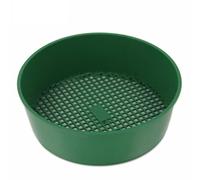Colador de jardín - Filtro verde para tierra, filtro de arenisca suculenta, colador de malla duradero, herramienta de colador simple | Sartén de filtro de piedra para suelo de jardín para uso en