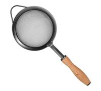 Colador De Malla Con Mango - Colador De Alimentos De Acero Inoxidable, Tamiz De Malla Fina, Gadget De Cocina | Enjuague Escurrir Pastas Harina De Arroz Quinoa Huevos Cocinar Cocinar Comida