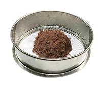 Colador de malla fina, colador de metal para arroz, colador de metal para arroz, colador de base manual, colador de cocina para pasta, harina, arroz