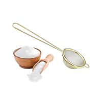 Colador de Malla Fina - Colador para Repostería y Cocina | de Alimentos de Acero Inoxidable,para Cócteles Té Yogur Café Bebidas Repostería Restaurante Cocina Preparación de Comidas Apartamento