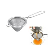 Colador de malla fina de acero inoxidable para cocina, colador para cócteles, tamices para alimentos y bebidas líquidas, ideal para cócteles, café y otras bebidas, y también como colador de té.