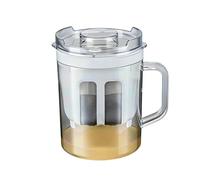 Colador de Malla Fina para Yogur | Filtro de Leche Reutilizable,Separador de de Yogur con Tapa - Para leche de soja, de frutas, sopa de bayas, café