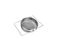Colador de miel extensible con doble tamiz. Filtro de malla fina para miel extensible de acero inoxidable para mermelada, polvo o aceite