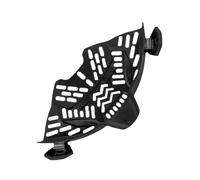 Colador de pasta de silicona, colador de pasta de silicona, con clip para sartenes y ollas, colador de silicona para alimentos, colador de ollas con clip, colador de silicona para verduras, frutas