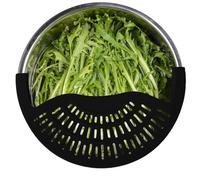 Colador de pasta, escurridor de grasa para sartén, herramienta de drenaje de cocina para espaguetis, pasta, carne molida, se adapta a cuencos y ollas