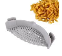 Colador de pasta para maceta, Colador de pasta | pinza de cocción universal para clipser, de cocina, coladores y coladores para carne picada, carne, verduras, frutas