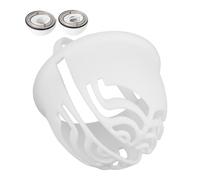 Colador de Pelo para Ducha, 1 pz, Blanco, Compatible con Viega Tempoplex para Series de 2001-2006, Recambio Tubo de inmersión sifón Ducha para Modelo 6958.96, 625 221