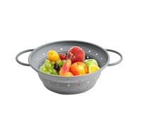 Colador De Silicona, Cesta De Filtro De Agua Plegable De Silicona, Tamiz Para Escurrir Verduras Y Frutas, Cesta De Lavado De Verduras De Cocina, Colador De Cocina Con Mango Para