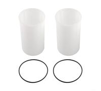 Colador de succión ABS con anillo O para piscina SPS25/SPS50/SPS75/SPS100 - Tamiz de succión prefiltro, 130 mm de altura, 70 mm de diámetro inferior, paquete de 2 (2 unidades)