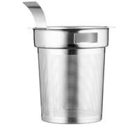 Colador de té de acero inoxidable para 6 tazas
