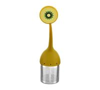 Colador de té de silicona, colador de té dulce para té suelto, infusión empinada para té suelto con forma de fruta dulce, colador de té reutilizable de malla fina para vasos, tazas, teteras y tazas