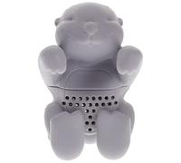 Colador De Té De Titular De Té Suelto Infusor De Té En Forma De Nutria Infusor De Cocina Difusor De Té Para Té Suelto Filtro De Té De Silicona Portátil Botella De Te Viajar