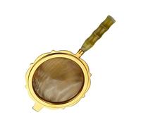 Colador de té suelto, pureza mejorada, filtros de té con asa, tamiz de alimentos, colador de acero inoxidable, para colar café, cócteles, tamizar harina, azúcar en polvo