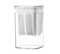 Colador de yogur de 1100 ml, 17,6 x 10,8 x 9 cm / 6,9 x 4,3 x 3,5 pul Separador de colador de leche griego Separador de suero de orificio fino de malla 80 para jugo Leche de yogur