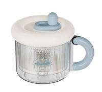 Colador De Yogur Griego - Colador de Cuajada con Tapa,Filtro Reutilizable de Malla Fina para Hacer Queso Crema y Leche de Soja en Cocina para Desayuno Diario Dieta y Fitness de Hombres y Mujeres