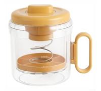 Colador de yogur griego multifuncional y prensa de tofu para queso casero, leche de nueces, filtrado de jugo de frutas y preparación de alimentos (naranja)