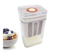 Colador de yogur pequeño, colador para leche de soja | Reutilizable 1100ml para café té arroz miel queso salsas cocina